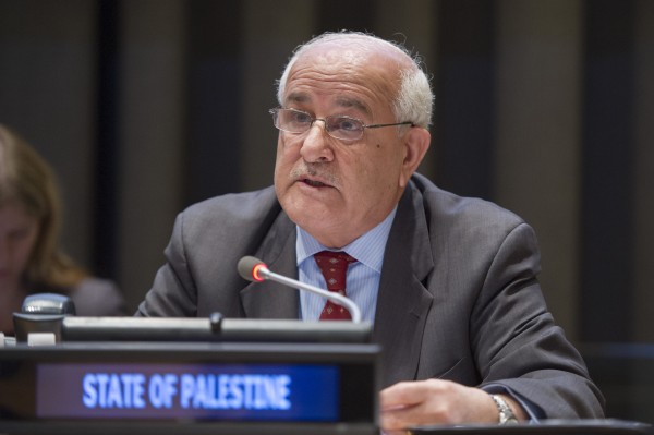 منصور يطالب الأمم المتحدة بالتدخل لوقف تدهور الأوضاع في فلسطين