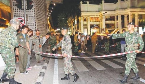 مقتل تايلندي وإصابة 3 آخرون بتفجير إرهابي