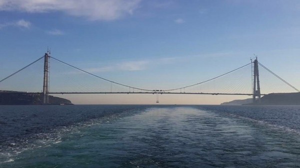 أردوغان يفتتح ثالث جسر معلق فوق البوسفور