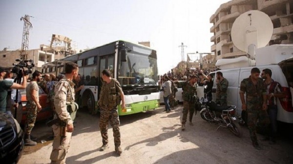 العماد الفريج في داريا والمسلحون وصلوا إلى إدلب