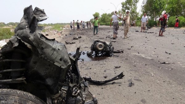 مقتل 11 شخصا في هجوم انتحاري استهدف المقاومة اليمنية بعدن