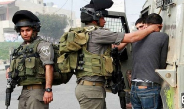 الاحتلال يعتقل تسعة مواطنين من الخليل