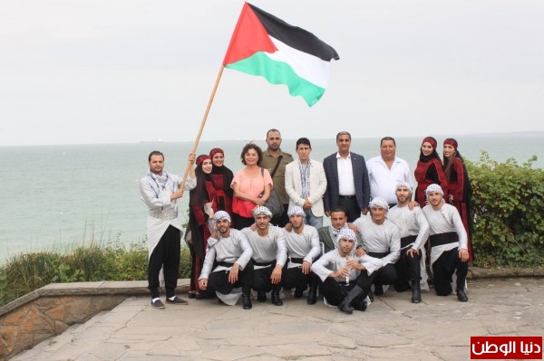 فلسطين تشارك في المهرجان الفلكلوري الرابع والاربعين في مدينة برغاس البلغارية