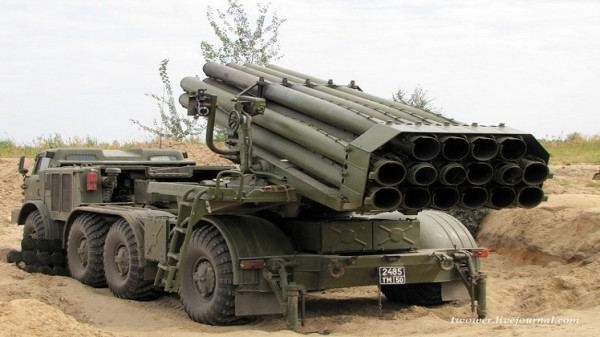 الجيش الروسي يبدأ استخدام راجمة الصواريخ "أوراغان"