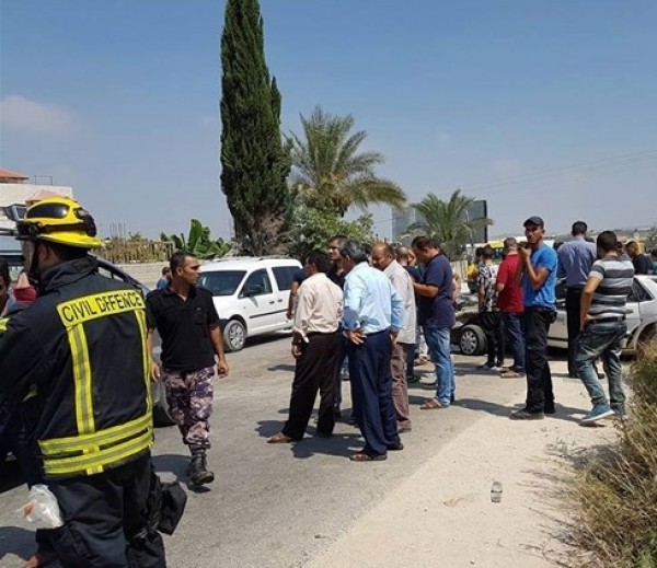 إصابة متوسطة بحادث انزلاق مركبة شمال رام الله