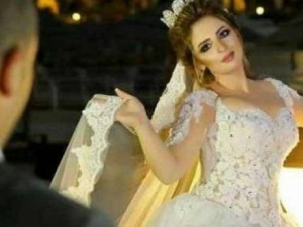 عروس لبنانية أبهرت وأرعبت العريس والحاضرين