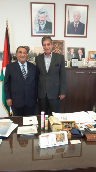 وفد من الجبهة الديمقراطية يلتقي السفير الفلسطيني في اليونان