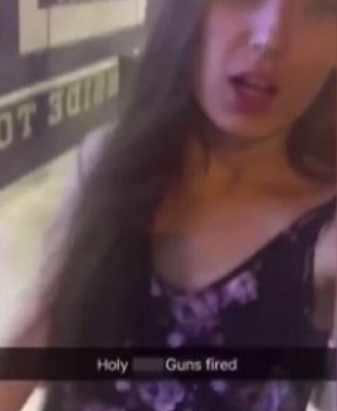 كانت تُصوّر في فيديو على “سناب شات” وحدثت جريمة خلفها