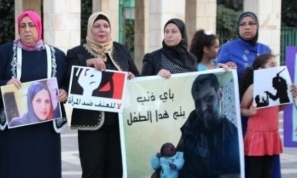 كفر كنا: وقفة احتجاجية على العنف في المجتمع العربي