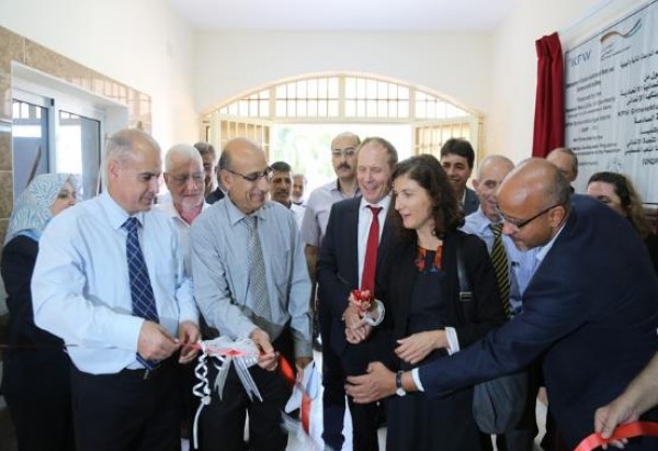 افتتاح مبنى معهد المياه والبيئة بجامعة الازهر بغزة