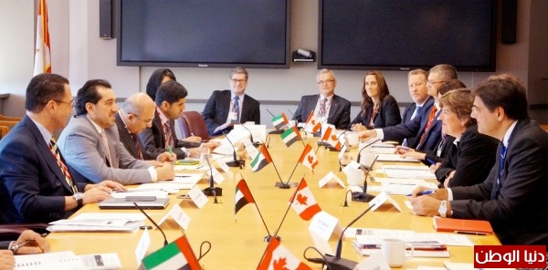 بدء الاجتماع التحضيري لأعمال أول لجنة اقتصادية مشتركة بين الإمارات وكندا