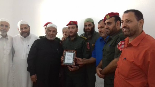 التواصل الجماهيري للجهاد غرب غزة تنظم زيارة إلى الشرطة العسكرية