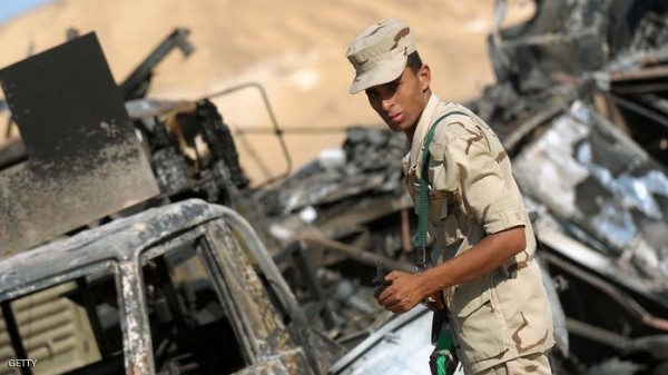 مصر..مصرع 6 جنود بهجوم مسلح جنوبي العريش