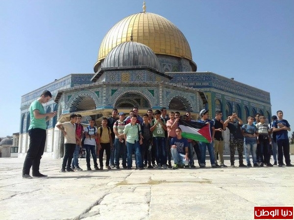 المدرسة الشرعية في قلقيلية تنظم رحلة طلابية للمسجد الأقصى المبارك ومدينة يافا