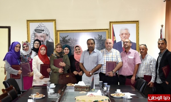 محافظ سلفيت يكرم لجنة مكافحة الانحراف السلوكي