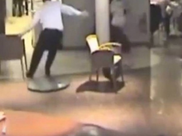 ما فعلته عاصفة هوجاء بركاب سفينة سياحية