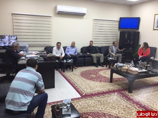 محافظ قلقيلية يستضيف إدارة نادي قلقيلية الأهلي