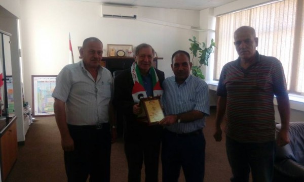 جبهة التحرير الفلسطينية تلتقي رئيس المجلس الوطني للاعلام عبدالهادي محفوظ