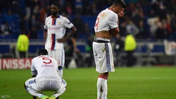 فريق ليون الفرنسي يتعرض للخسارة الخامسة في الدوري الفرنسي