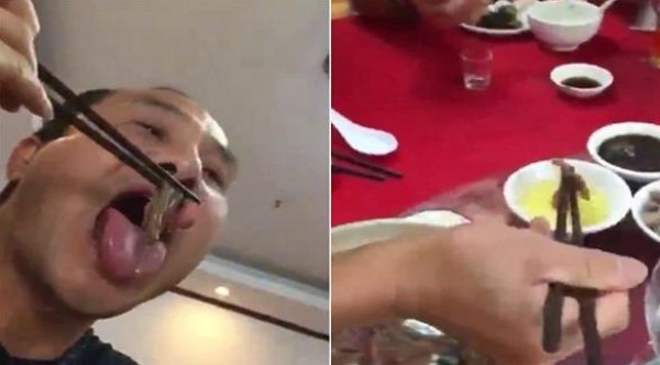 بالفيديو: شاهد ماذا يأكل هذا الرجل للحفاظ على صحته!