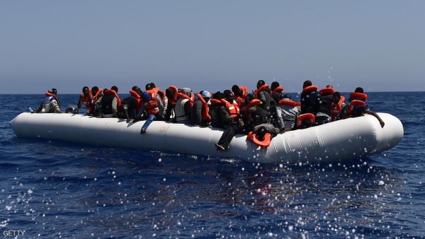 فقدان أثر نحو 100 مهاجر في البحر قبالة ليبيا
