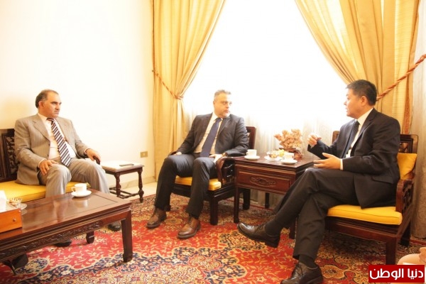 صقر: الصين تقف إلى جانب الحق وتدعم نضال الشعوب وترفض كل أشكال الإحتلال والعنصرية والإرهاب
