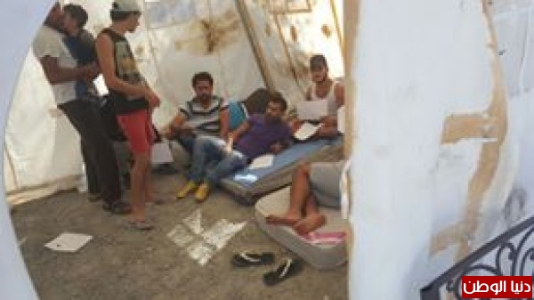 اللاجئون الفلسطينيون يعتصمون ضد رفض السلطات منحهم حق اللجوء في قبرص