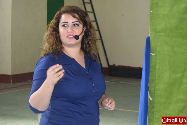 عرض مسرحية "الطيار" في مدرسة الاقصي في مخيم الرشيدية