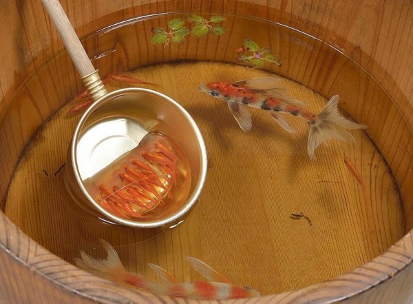 فنان ياباني يجسد حبه للأسماك بطريقة ثلاثية الأبعاد 9998783491