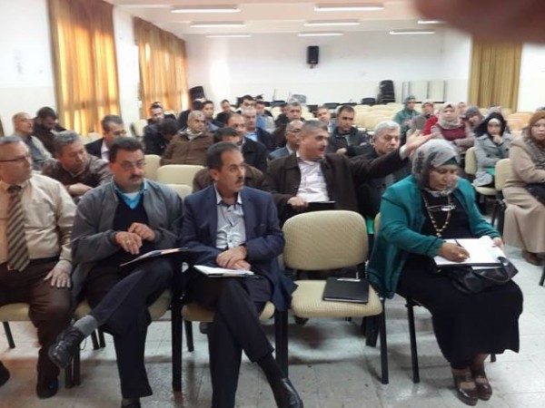 تربية قلقيلية تستضيف مدراء ومديرات ومعلمين ومعلمات لورشة عمل