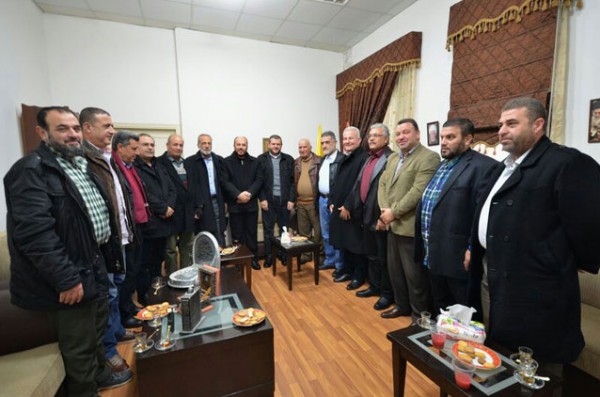 وفد اللجنة الامنية الفلسطينية العليا يستكمل زياراته على فعاليات مدينة صيدا