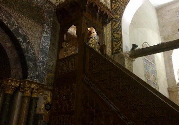 منبر برهان الدين بـ"الأقصى"..عراقة التاريخ الإسلامي