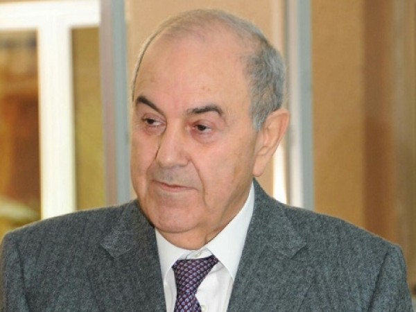 علاوي يرحب بوقف اطلاق النار في سوريا