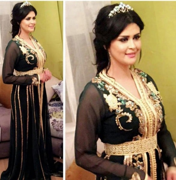 أول ظهور لخطيب سلمى رشيد