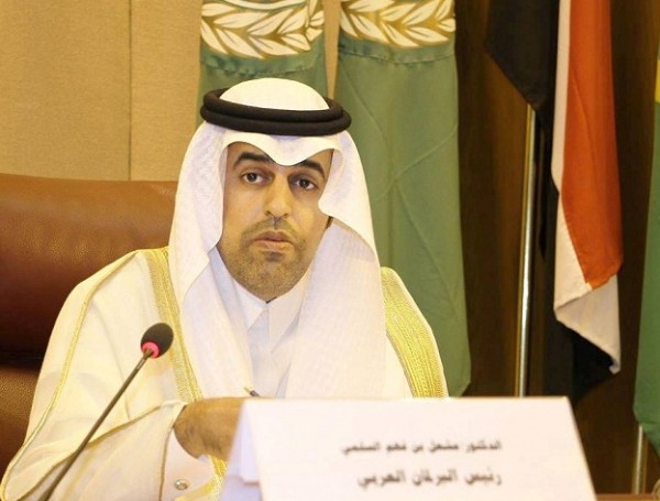 رئيس البرلمان العربي: نقف مع مملكة البحرين في حربها على الإرهاب