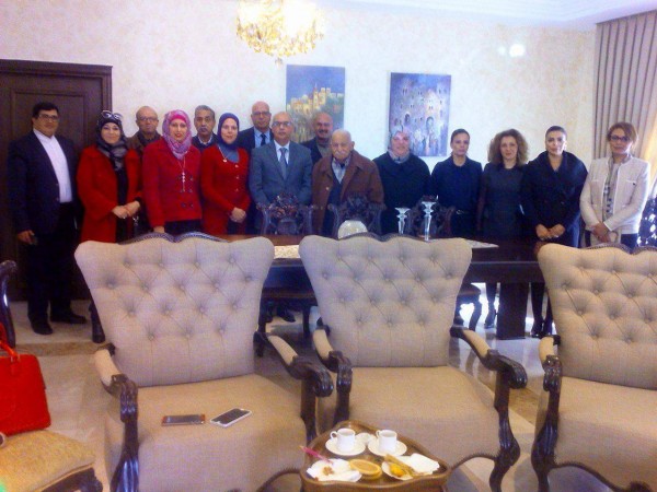 "الشبكة العربية للتقافة والرأي والاعلام تشارك الجالية المغربية احتفالاتها بالذكرى 73بوثيقة الاستقلال"