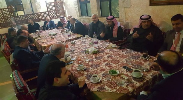 المهايرة يقيم حفل عشاء على شرف السفير القطري لدى الأردن
