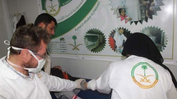 العيادات التخصصية السعودية تتعامل مع 3034 حالة مرضية في مخيم الزعتري خلال الاسبوع 211
