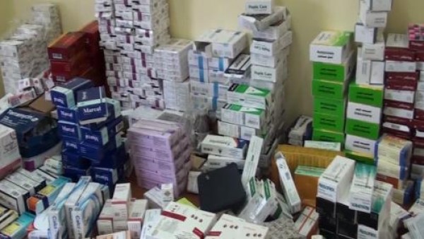 ضبط أدوية ومنشطات منتهية الصلاحية في جنين
