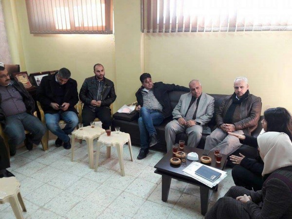 المهندس مدينة يتفقد مشروع حديقة السلام
