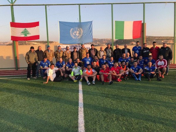إنطلاق دورة كرة القدم جنوبية بمشاركة اليونيفيل الإيطالية
