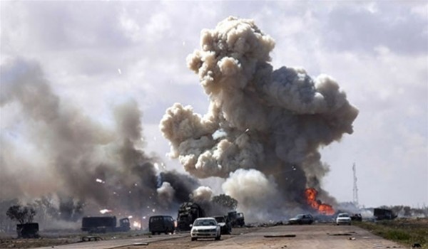 شاهد.. لحظة قصف الجيش العراقي لمواقع تنظيم الدولة بمقاتلات F16