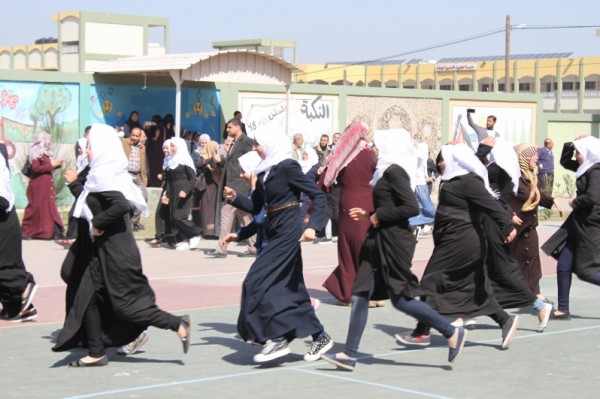 مناورة للإخلاء الآمن في مدرسة حمد بن خليفة