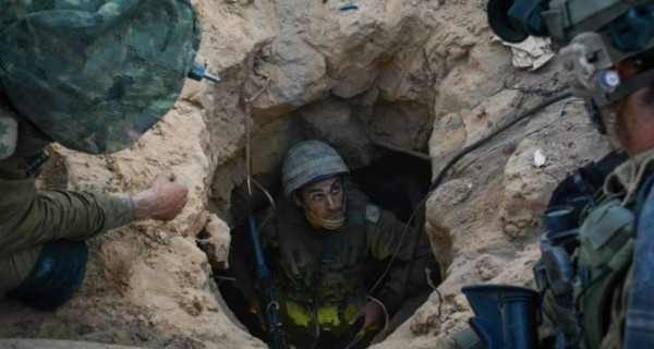 الجيش الإسرائيلي يزعم اكتشاف نفق اخترق كيبوتسات غلاف غزة