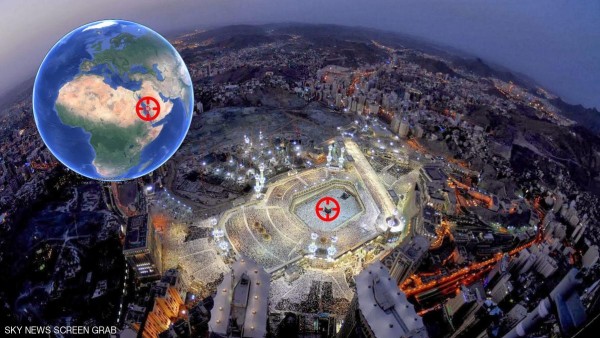 بالفيديو.. الإعجاز و جدل النسبة الذهبية لموقع الكعبة