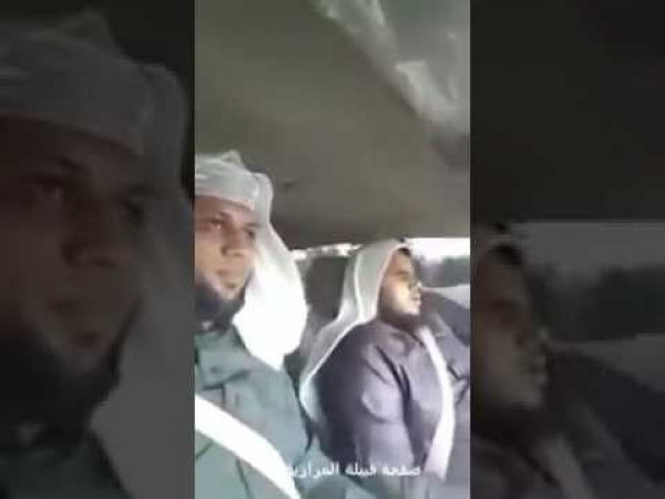 رجلان يقلدان صوت السديس والشريم