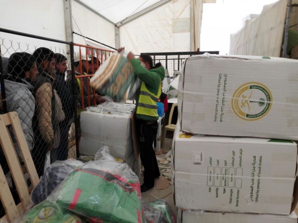الحملة الوطنية السعودية تنتهي من توزيع المساعدات الشتوية