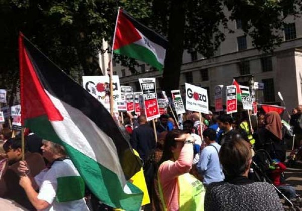 الجالية الفلسطينية في بريطانيا