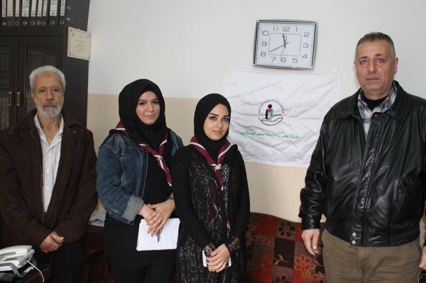 كشافة ناشط تلتقي الهيئة الخيرية لاغاثة الشعب الفلسطيني