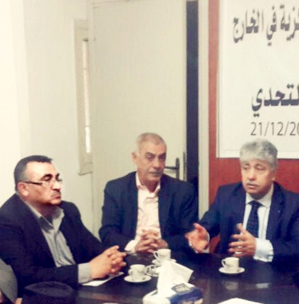 جمال سكاف يلتقي الأمين العام لجبهة النضال الشعبي الفلسطيني